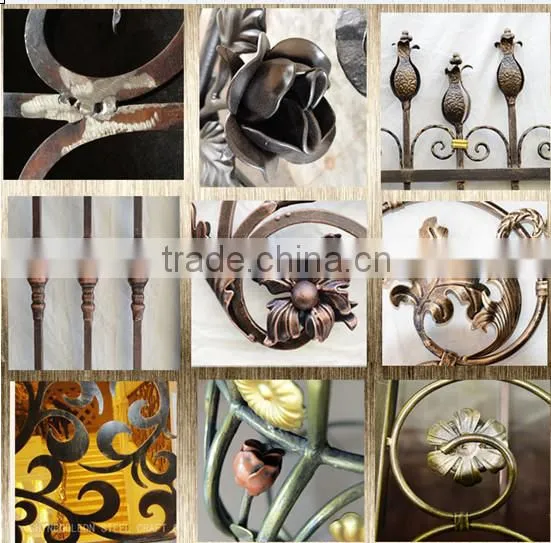 wrought iron artistic fence for sales