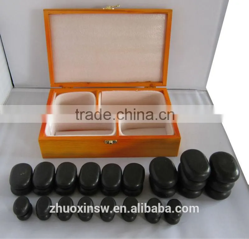Real factory Hot stone massage set for salon
