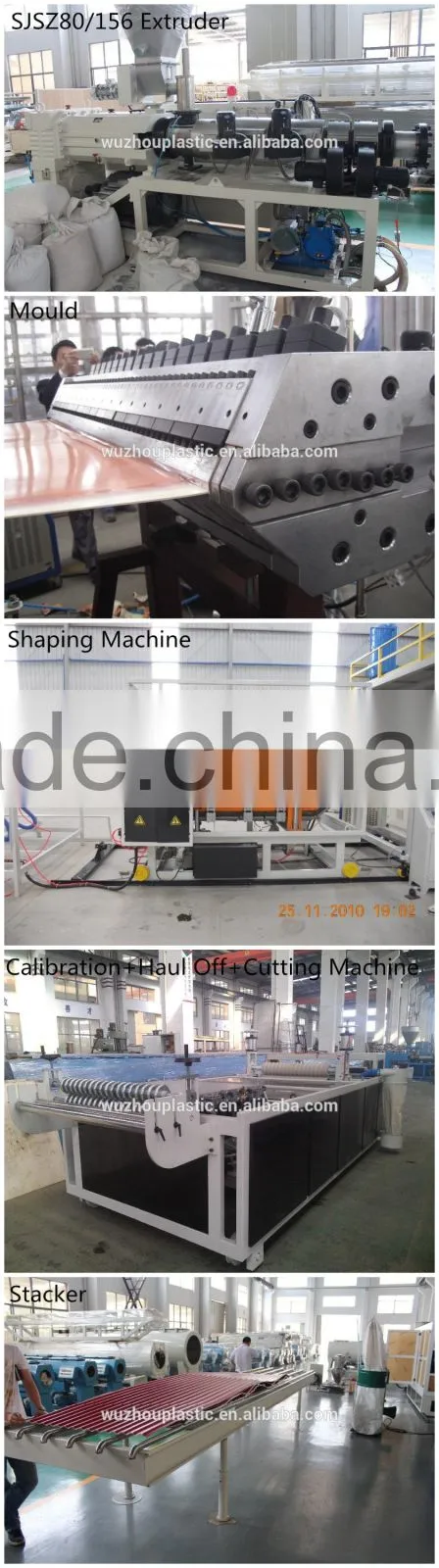 pvc roofing sheet machine