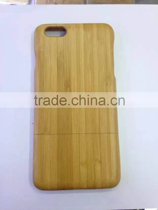 For Apple iphone 6 plus 5.5" wood Case , Bamboo case