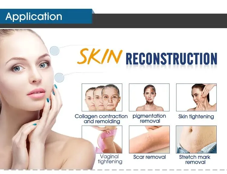 Facial Skin Whitening Vaginal Tightening 10600nm RF Co2 Laser Carbon Laser for Skin Fractional Co2 Laser