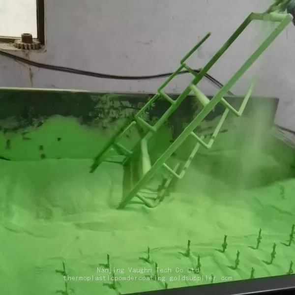 Thermoplastic Polyethylene Powder Coating for Electroplating Racks