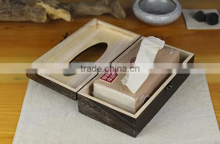 Searun facial tissue box,wooden tissue box,wood holder for tissue