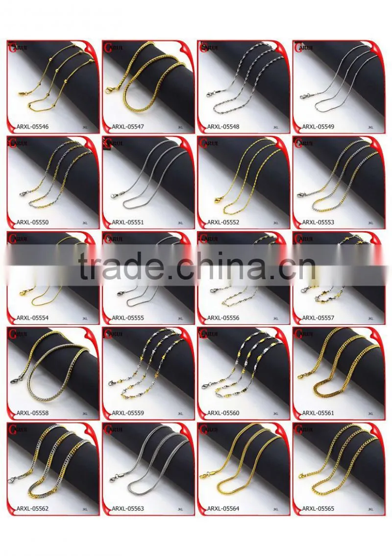jewelry chain stainless steel hip hop necklaces men