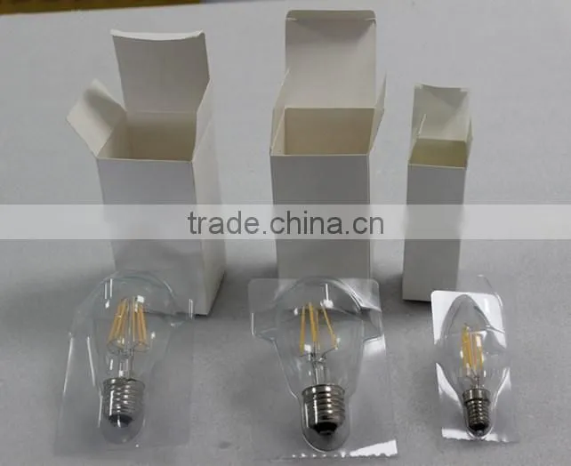 230V E14 glass New 360 Degree energy saving 2W C35 LED Filament bulb