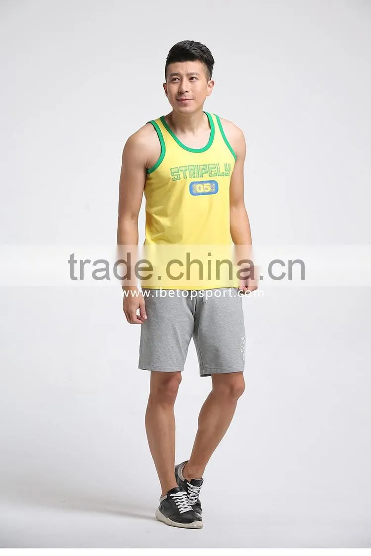 OEM service Custom sportswear coolmax running cotton vest