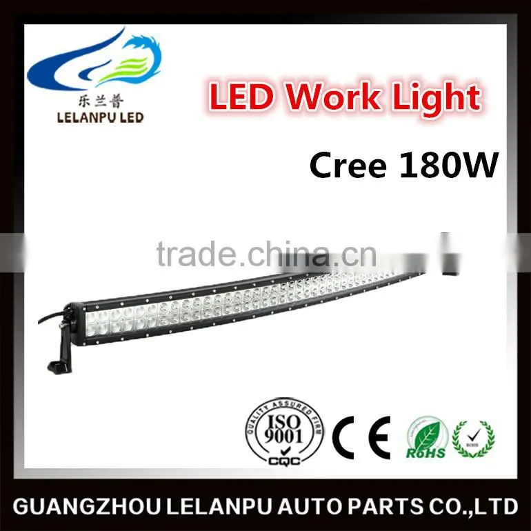 LED Work Light 180w 4X4 led light bar Car accessoies offroad dual row led light bar