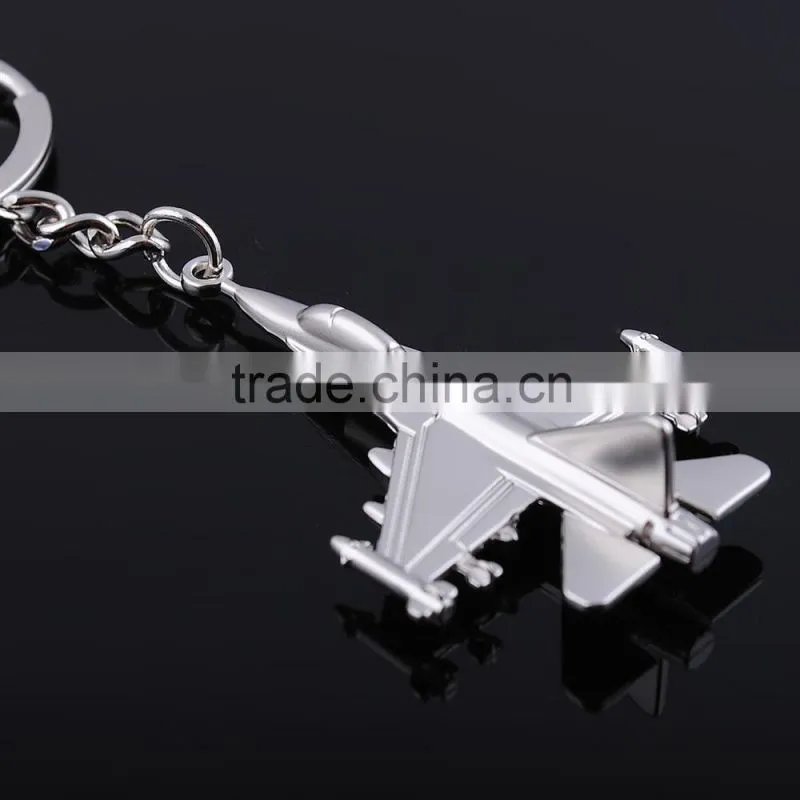 Manufacturers of high-grade car key ring keychain F22 aircraft plane keychain