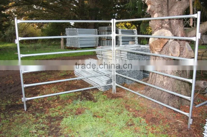 Galvanised 1.8m high cattle panels(sales1@china-metal-fence.com)