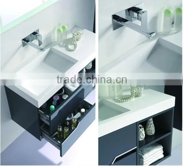 Acrylic Surface Bathroom Vanity (PC085-7ZG-1)