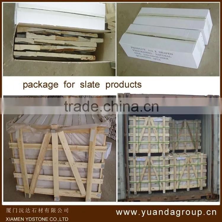 Newest manufacture all kinds of style of cultural slate