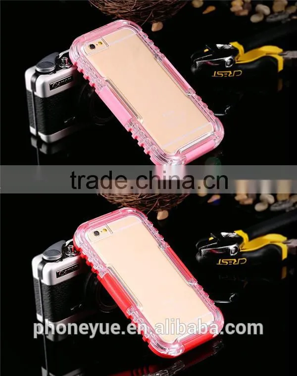 luxury universal shockproof waterproof phone case box for iphone6/6s