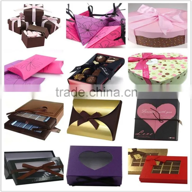 Chocolate gift boxes custom paper boxes