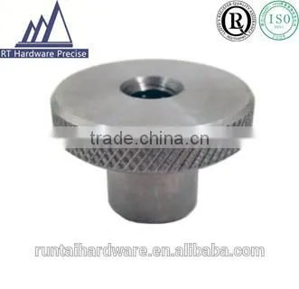 stainless steel knurled ring nut, OEM orders are accepted