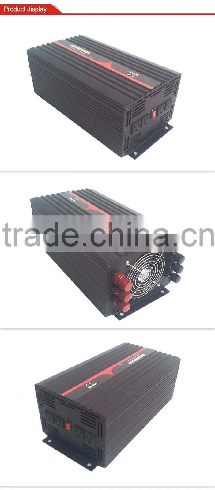 Factory Price pure sine wave power dc ac inverter 3000w 50hz/60hz