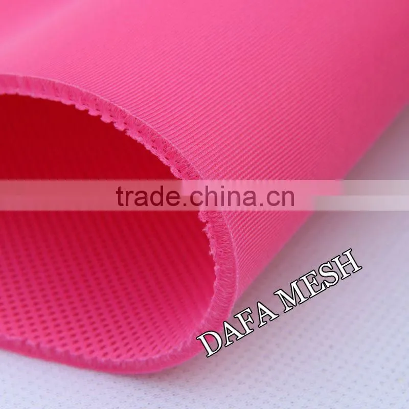 100% polyester sandwich fabrics for sports shoes