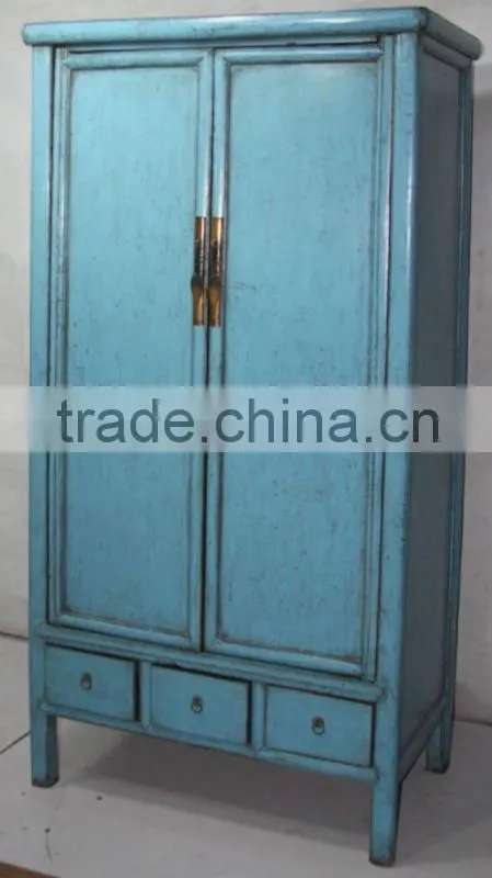 chinese antique two door three drawer big cabinet
