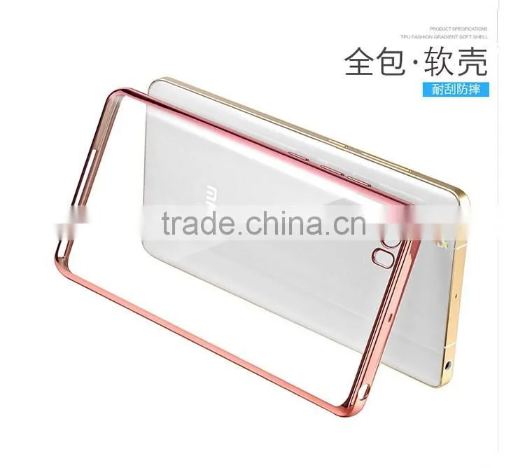 Keno Crystal Clear Transparent TPU Silicone Soft Cover Case for Xiaomi Mi 5