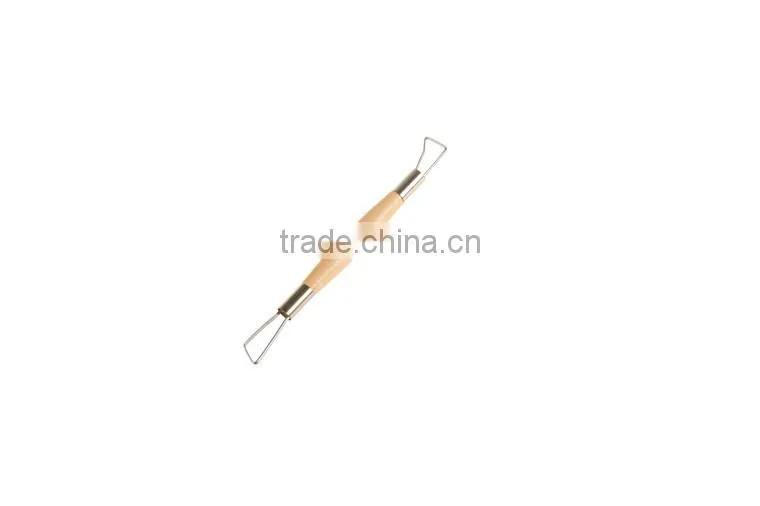 7 Pcs Wood Handle Clay Sculpture Tool Loop Tool