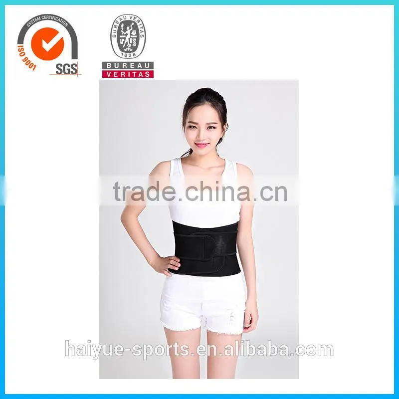 Medical Elastic Neoprene Magnetic Waist Trimmer Belt ,Lumbar Back Support Belt For Men and Women