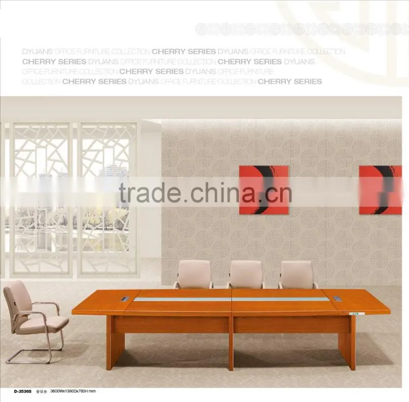Rainier cherry 6 person meeting table DYC13
