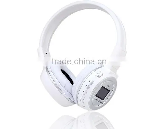 mp3 player wireless headphone n65 with LCD screen headphone for dubai