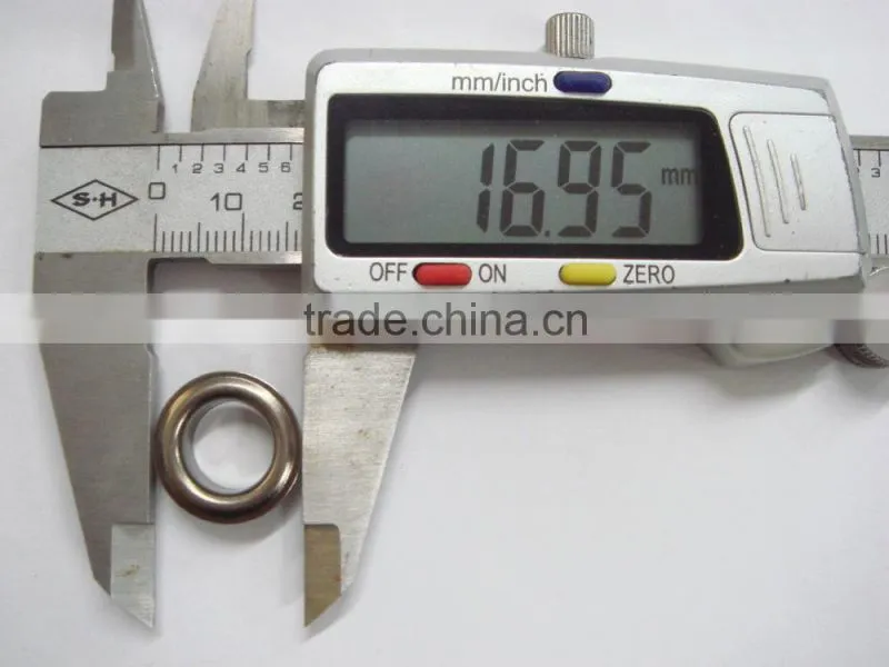 2014 eco friendly metal brass eyelet with washer