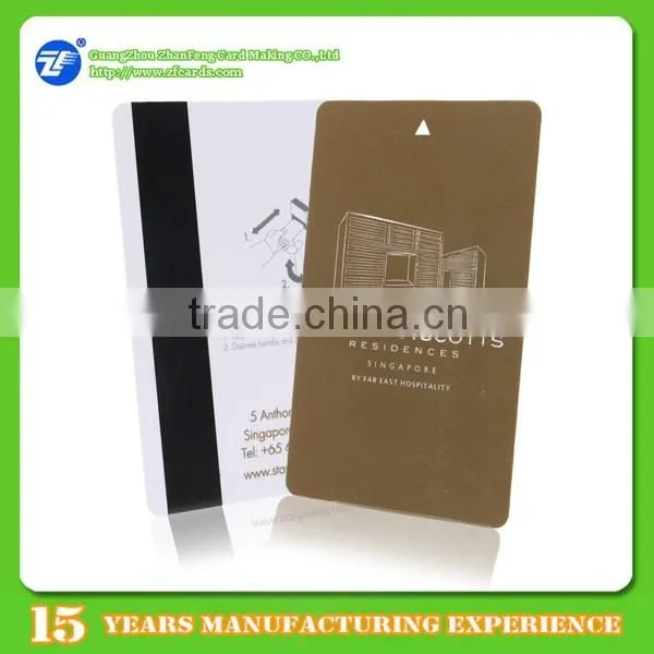125KHz or 13.56MHz Popular hotel lock system card