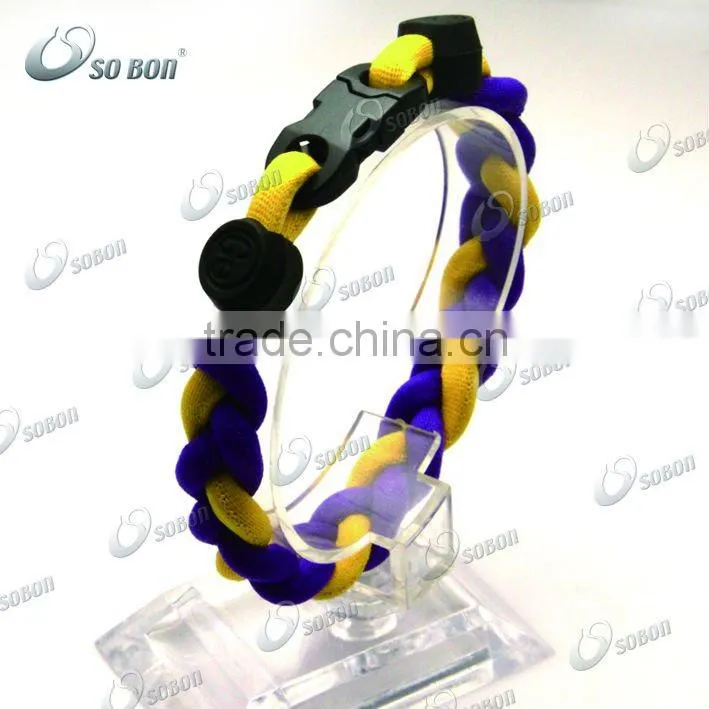 Titanium baseball sport bracelet (GT-038)