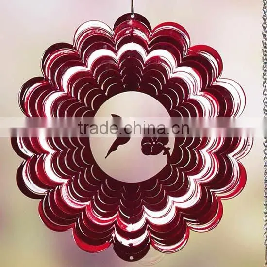 Garden Decoration Metal 3D Wind Spinner,Decorative Wind Spinner