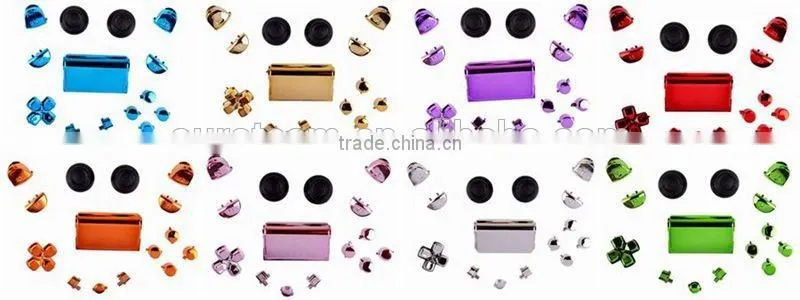 3.5 mm elited ABS Plastic Elite Black Replacement Custom Buttons For Xbox One Console Shell Joystick