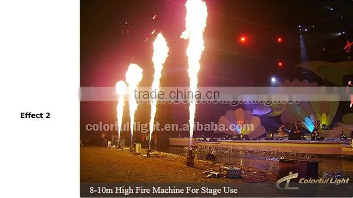 Fashion show stage conert DJ sound event equipment with DMX Fire Projector Machine/Stage Effect Flame Projector