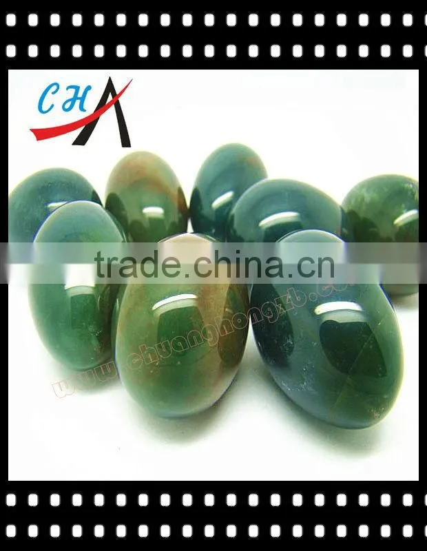30-50mm Polished hand made agate stone eggs for wholesale