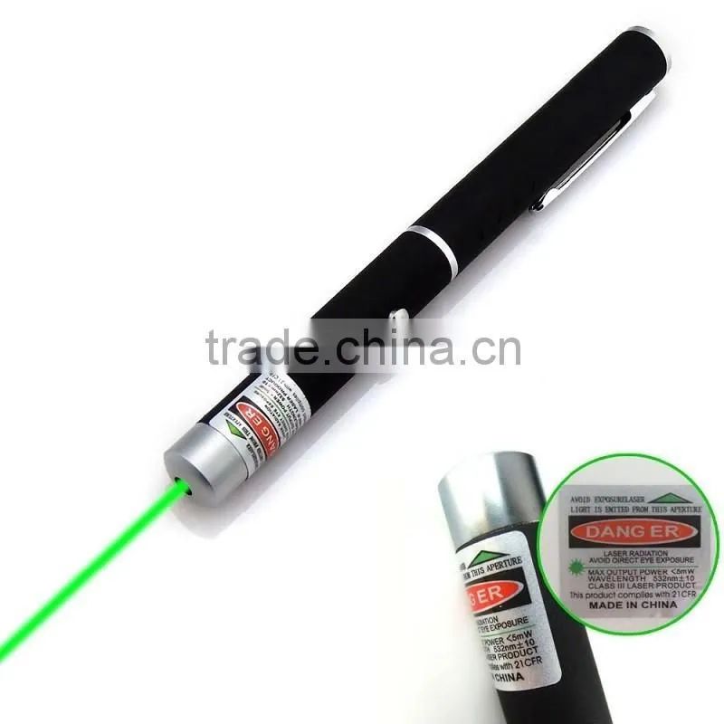 Military Astronomy Puntero Laser 5MW 532nm Focus Visible Green Laser Pointer Pen Beam Light Powerful Caneta