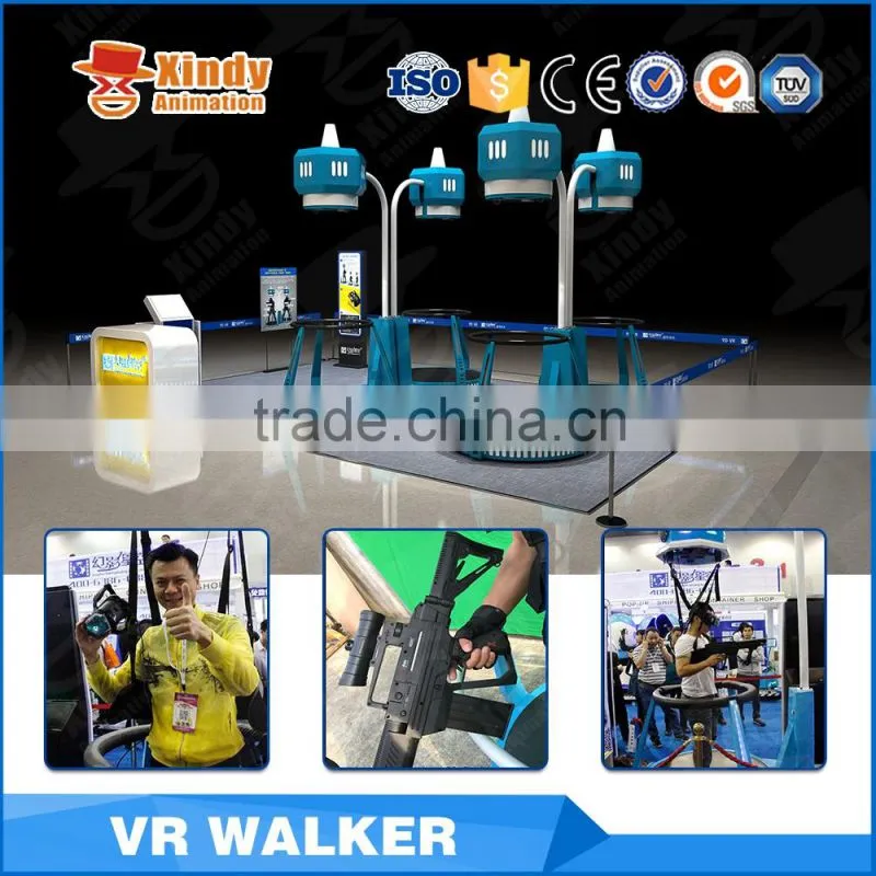 Newest most Attractive CS game equipemnt VR headset 9D VR Simulator VR Walker