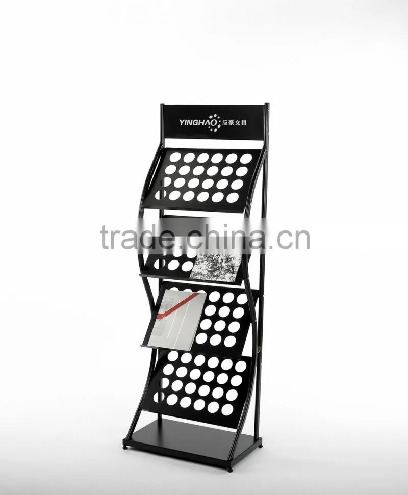 high quality cheap price wrought iron bookshelf