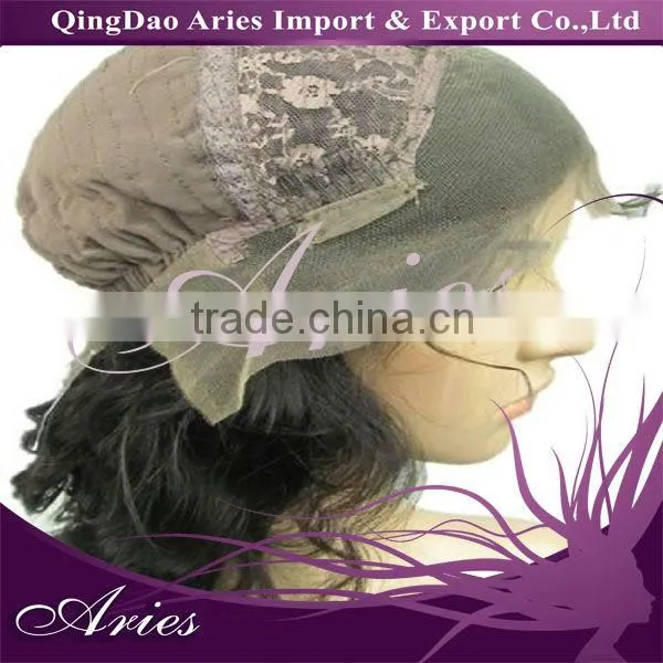 Hot Selling Top quality virgin indian remy lace front wig curly