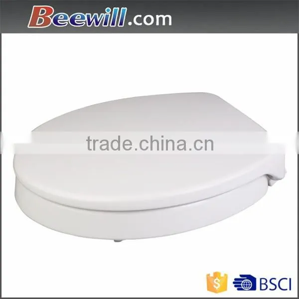 LED light duroplast toilet seat with take off hinge