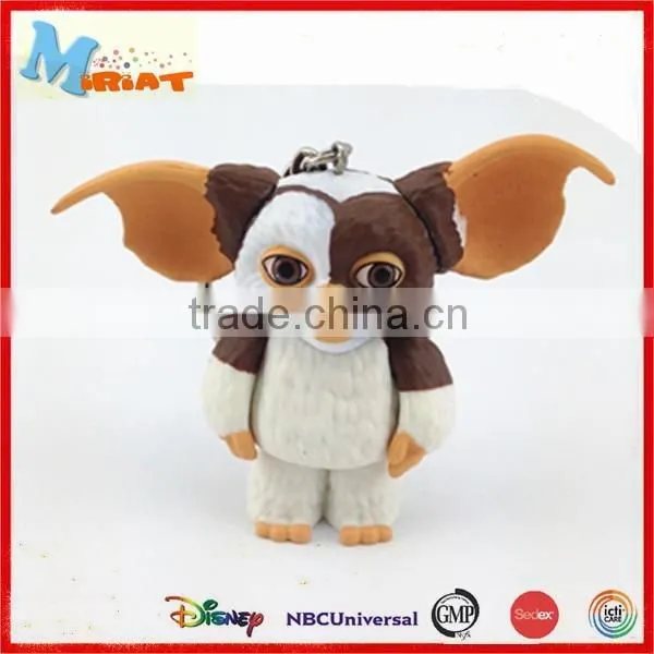 Plastic Mini Animal Toy Custom 3D shaped keychian
