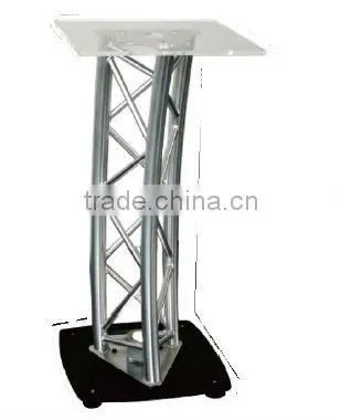 Aluminum furniture standard truss lectern , music truss stand