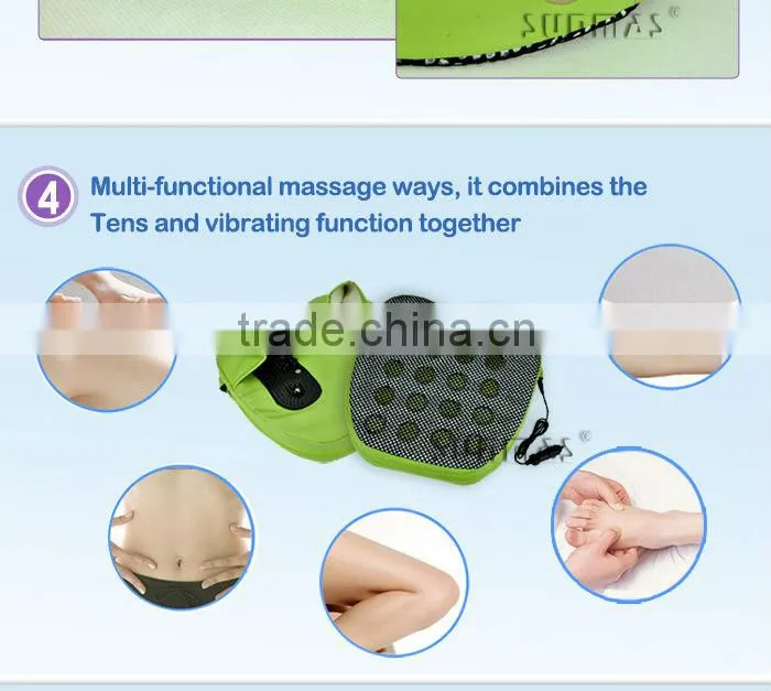 rechargeable lithium battery shiatsu massager manufacture jade Pinched Nerve manufacture customized