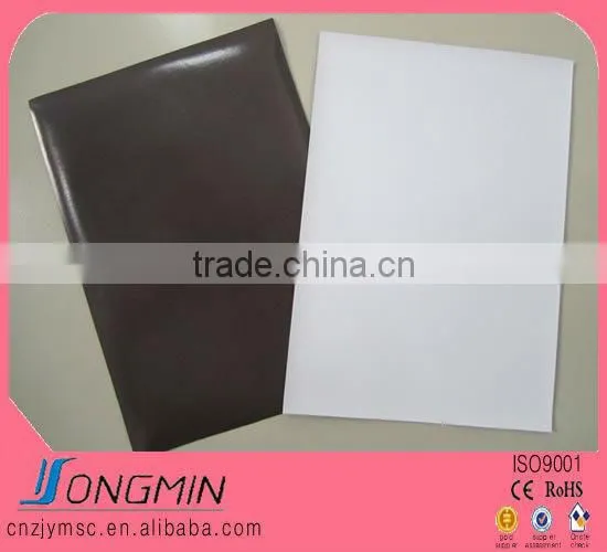 flexible coated adhesive backed rubber sheet