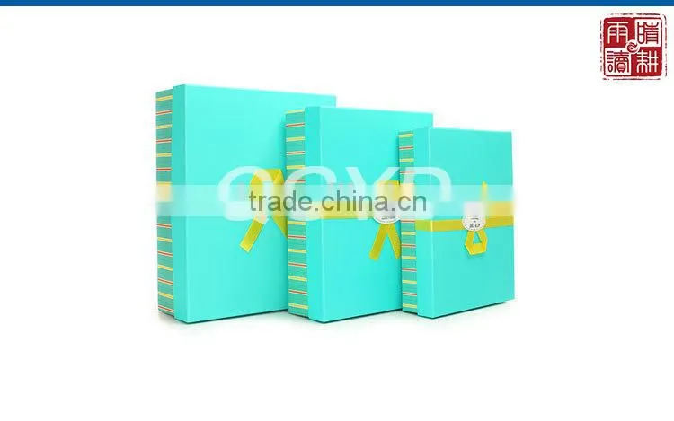 manufacturer custom different types gift packaging box