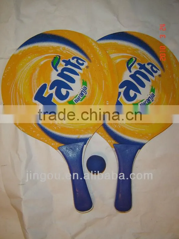 beach paddle ball racket with EN71 ASTM