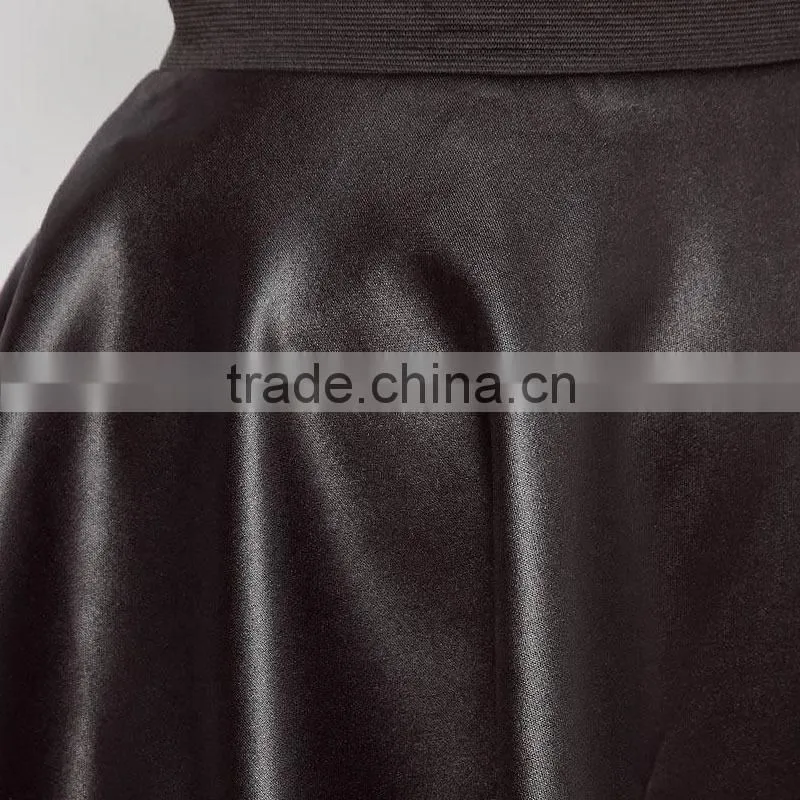 latest sexy mini black skater skirts for fat girls