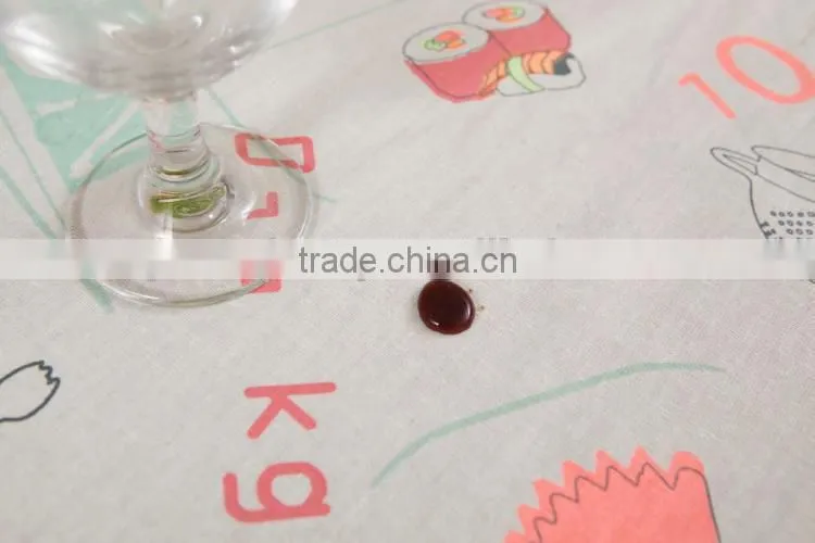 Table cloth in kitchenware oilcloth , custom table cloth, restaurant table decoration
