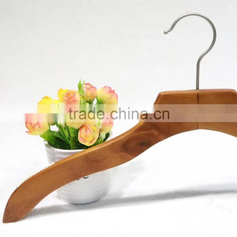 2015 Factory wood coat cheap new designer clothing hangers