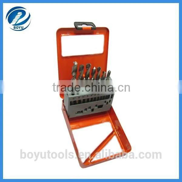 HSS 4341 fully ground ember&black finished twist drill