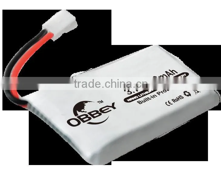 3.7V 200mAh mini RC lipo battery for quadcopter