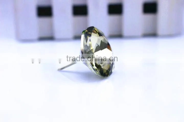 grey crystal buttons for wedding dress